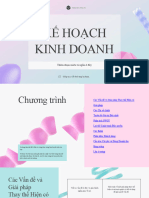  3D Kế hoạch Kinh doanh Bài thuyết trình Kinh doanh