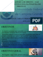 Aula 03 - Objetivos