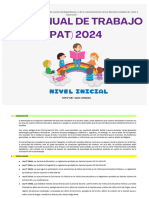 Plan Anual de Trabajo 2024 Inicial (Pat) RM - 587