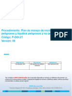 P-DGI-21 Plan de Manejo de Residuos Peligrosos y Líquidos Peligrosos y No Peligrosos