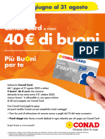 100x140 Manifesto - Conad Card 2023-Giugno
