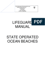 2016 Lifeguard Manual State Operated Ocean Beaches