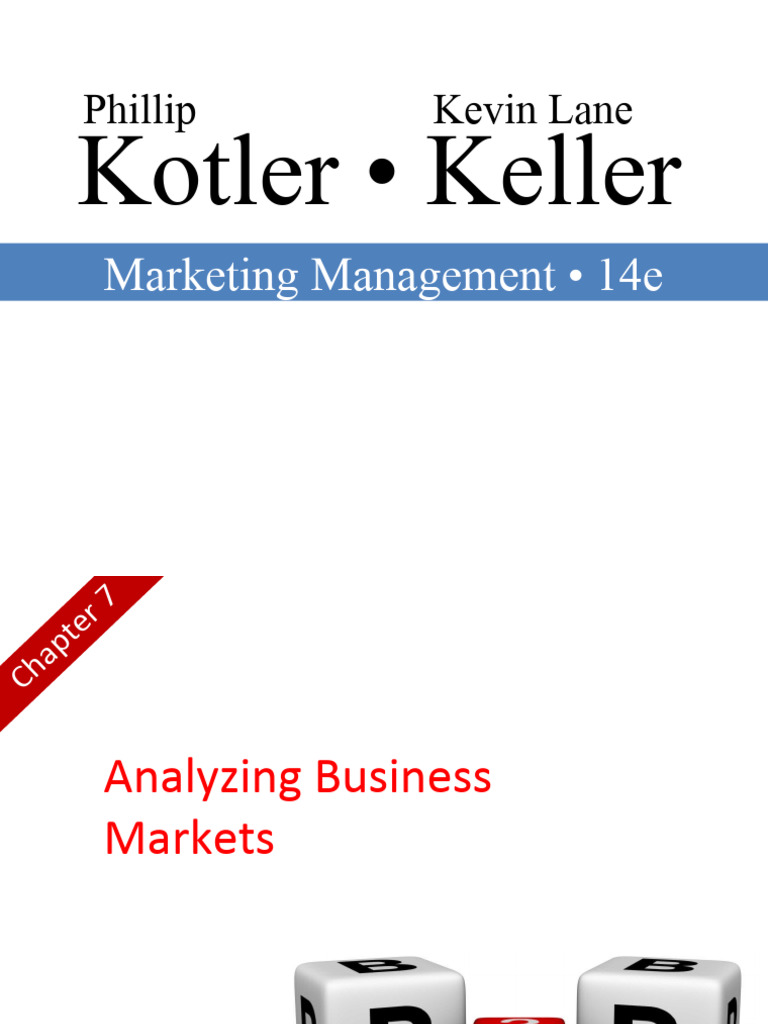 Chapter 7 Analyzing Business Markets 28102021 033530pm | PDF ...