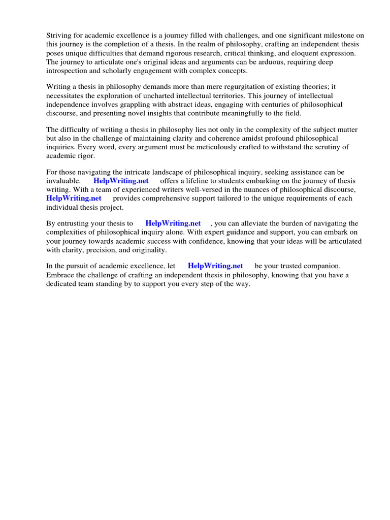 thesis statement declaration of independence