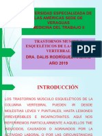 Tme de La Columna Vertebral 2019-1