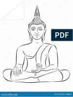 illustration-buddha-vector-draw-isolated-sitting-black-white-drawing-background-212913079