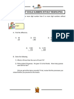 07 - Subtraction of Whole Numbers Without Regrouping