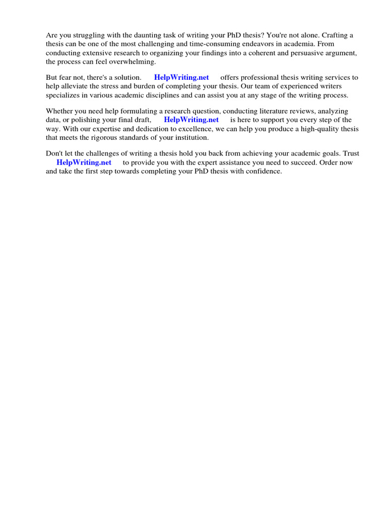 Usyd PHD Thesis Submission | PDF | Thesis | Doctor Of Philosophy