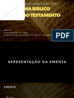 Introducao Ao Estudo Do Antigo Testamento e Pentateuco Panorama Biblico