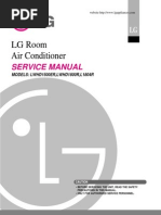 Download LG ROOM AIR CONDITIONER SERVICE MANUAL  MODELS LWHD 1500ER LWHD 1800R L1804R by hbpr9999 SN71113656 doc pdf