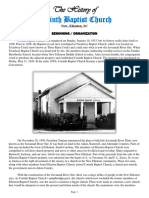The History of Corinth Baptist Church Updated 2023-02-22