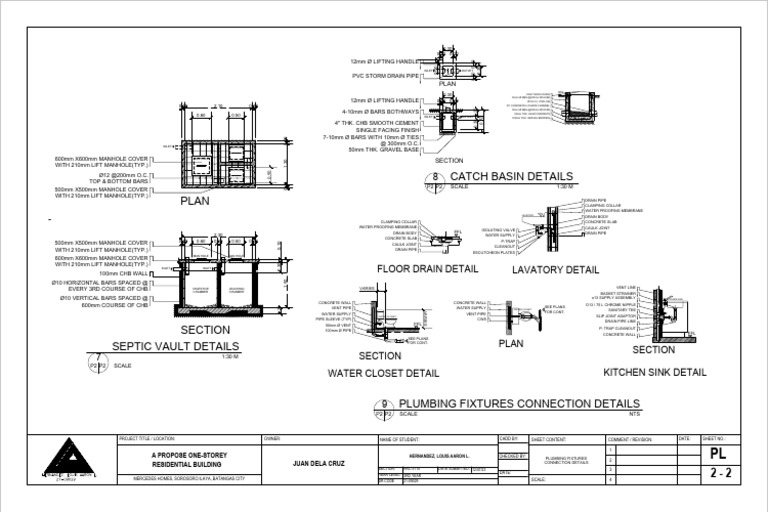 PL-2 Cad | PDF | Storm Drain | Plumbing