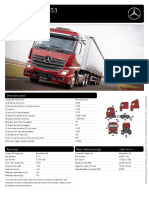 Novo Actros 2553 6x2 LS Pneumatica