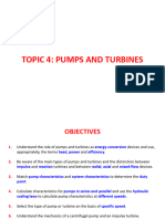 Topic 4: Pumps and Turbines