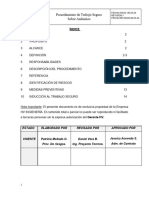 Procedimiento Seguro Trabajo en Andamios