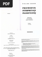 Siglind Bruhn '' Przewodnik Interpretacji Pianistycznej'' | PDF
