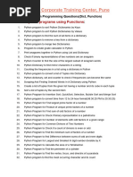 Assignment-4 (Dict, Functions)