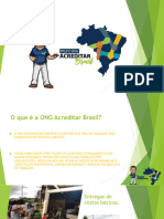 Apresentação Projeto Social Acreditar Brasil