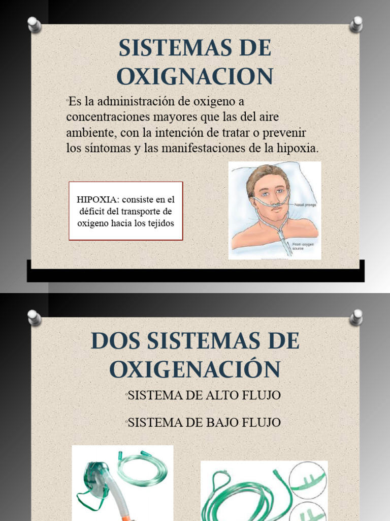 Sistemas de Oxigenación y Aspiración | PDF | Especialidades Medicas ...
