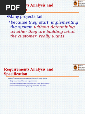 3.Requirements gathering and Analysis_SRS _Functional and Non Functional Requirements