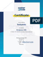 Suliyanto: Wordpress CMS