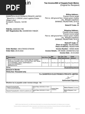 invoice