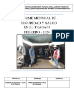 Informe de Seguridad-Mes de Febrero-C&m Tinguiña