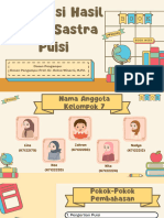 Kelompok 7 - Apresiasi Hasil Karya Sastra Puisi