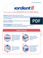 Prospecto Fluordent B