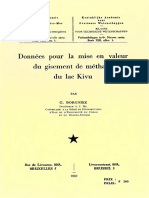 Tec - Sc. (NS) - T.xiii, 1 - BORGNIEZ, G. - Données Pour La Mise en Valeur Du Gisement de