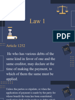 Law 1 2