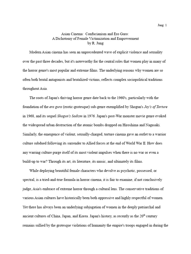 Asian Horror Cinema PDF Politics General Fiction(00)
