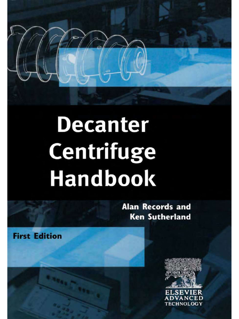 Decanter Centrifuge Handbook PDF