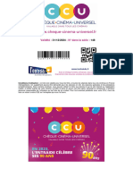 Chèque Cinéma Universel 1 Séance - 1702394899576 - 1