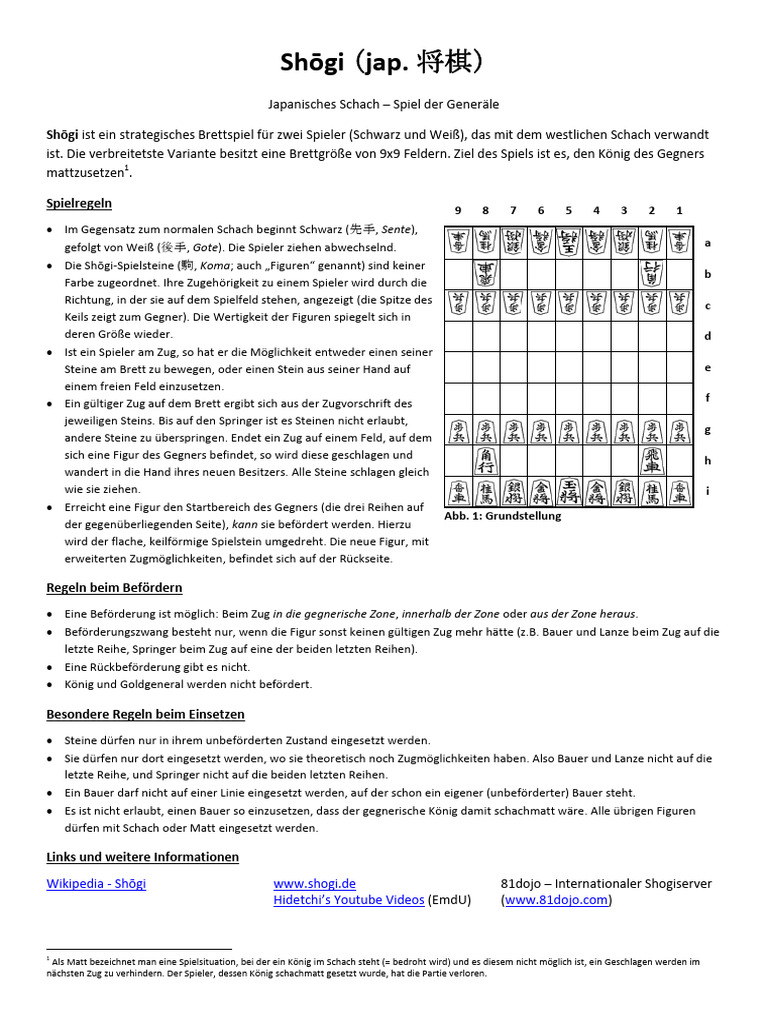 Shogi Flyer | PDF