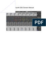 Drumsynth 500 Manual