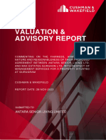 Valuation and Advisory Report