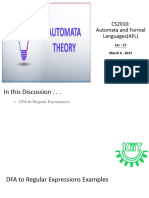 Automata and Formal Languages-Lec 27