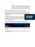 Configurar Las Funciones de Red