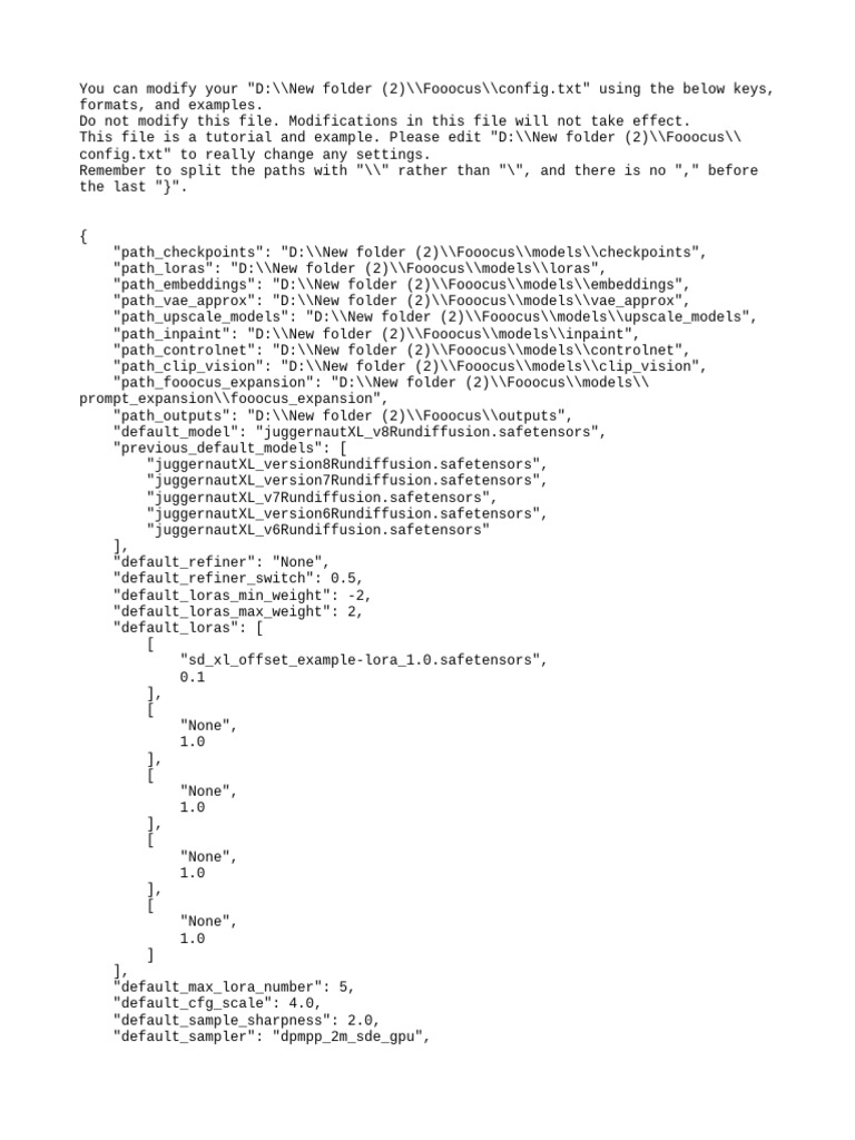 Config Modification Tutorial | PDF | Computing | Computer Data
