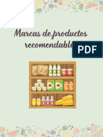 Marcas de Productos Recomedables