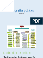 Geografía Política y Geopolítica