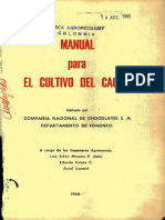 Manual para El Cultivo de Cacao 1995