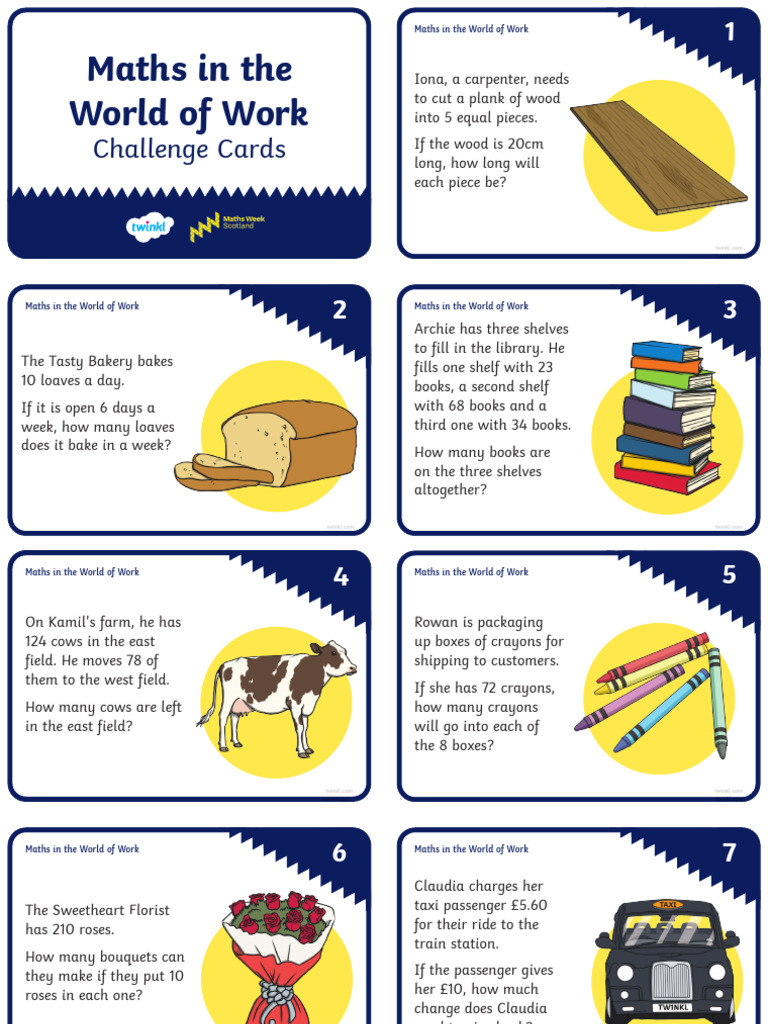 Cfe M 1685046361 Maths in The World of Work Word Problem Challenge ...