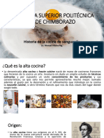 Historia de La Cocina de Vanguardia