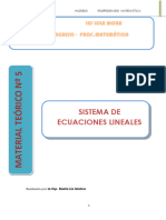 5-Sistemas de Ecuaciones Lineales