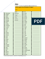 Atg Chart Pastparticiples