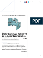 Chiller Centrífugo YORK® YZ de Rodamientos Magnéticos
