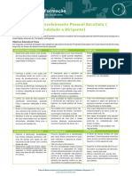 Plano de Desenvolvimento Pessoal Escutista PDF