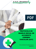 Pr-Urg-Sp05 Protocolo para El Manejo Inicial de Accidente Cerebrovascular